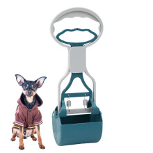 Dog Pooper Scooper with Long Handle, Heavy Duty Pet Waste Scooper for Large and Small Dogs Outdoor