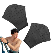 Neoprene Swimming Gloves with Wrist Strap for , Adults Black M Ref: 7766