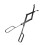 Cast Iron Fireplace Tongs for Indoor Use 26' 1