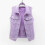 (s, Purple) Women's Spring And Autumn Coat Solid Color Sleeveless Denim Jacket Jacket_1 1