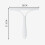 White Squeegee for Bathroom and Kitchen Cleaning 2