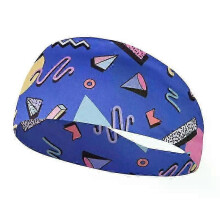 (A03)Sports Headband Running Fitness Sweatband Elastic Absorbent Sweat Cycling Jog Tennis Yoga Gym Head Band Hair Bandage Men Women