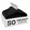 Thin Design Velvety Clothes Hanger With Nonslip Feature-Black 1