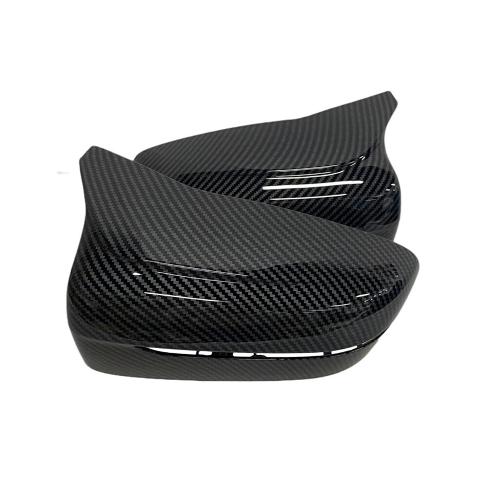 Carbon Fiber Exterior Side Rearview Mirror Cover Trim ,Compatible For Bmw 3 4 5 7 8-Series G20 G21 G28 G11 G12 G14 G15 G16 G30 G31 G38 G22 9189345678332