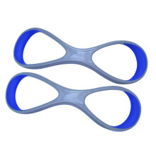 Forearm Swivel Fin for Swimming Training Professional High Elbow Comfortable Swimming Equipment Fin Net Glove Gray Blue L Ref: 4750