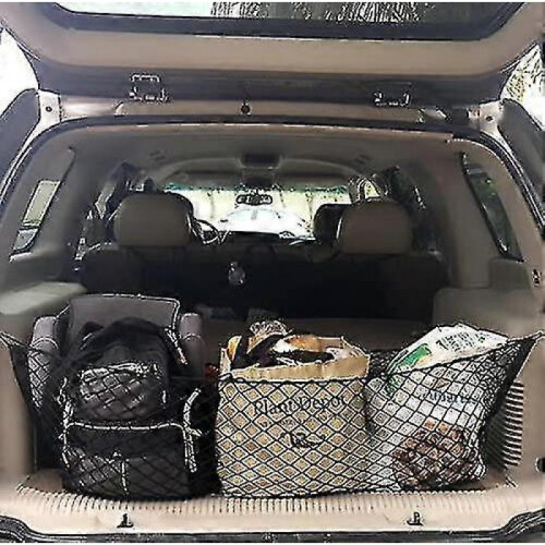 Heavy Duty Cargo Net Stretchable, Universal Adjustable Elastic Truck Net with Hooks, Storage Mesh Organizer Bungee 2