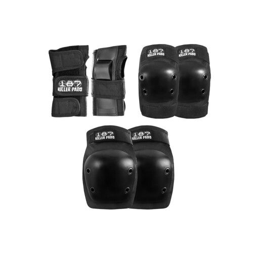 187 Killer Junior Pads Tri Pack by Skate Out Loud Ref: 2518