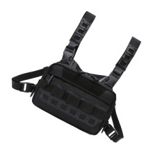 Chest Rig Harness Adjustable Multifunctional Vest Pouch for Outdoor Adventure Ref: 8414