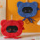 Serviette à main robuste d'ouatine de coraux de nettoyage-Rouge 6
