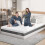 (4FT Small Double) Gel Memory Foam Mattress Cooling Double Layer 3
