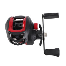 Bait Reel, Strong Braking Power Bait Caster Smooth Metal Left Right Hands Casting Rolls for Saltwater Freshwater Casting Left Hand
