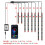 8PCS Motorcycle Underglow LED Light Kit, App Control Multicolor Motorcycle LED Light Kit RGB Strips Light Waterproof 5