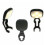 For Pocket3 Adjustable Led Fill Light Lamp + Bracket Clamp Adapter for  Osmo Pocket 1 2 3(B) 5
