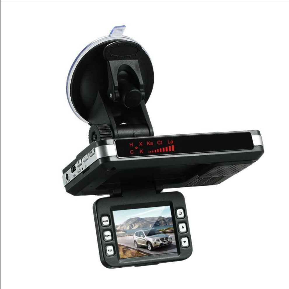 Radar Detector 2-In-1 With 1080P Hd Cam For Truck Drivers Daily Use 9365049350327