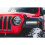 Red Front Grille Frame Headlight Ring Mesh Ring for  2018 New Model  Exterior Modification 5