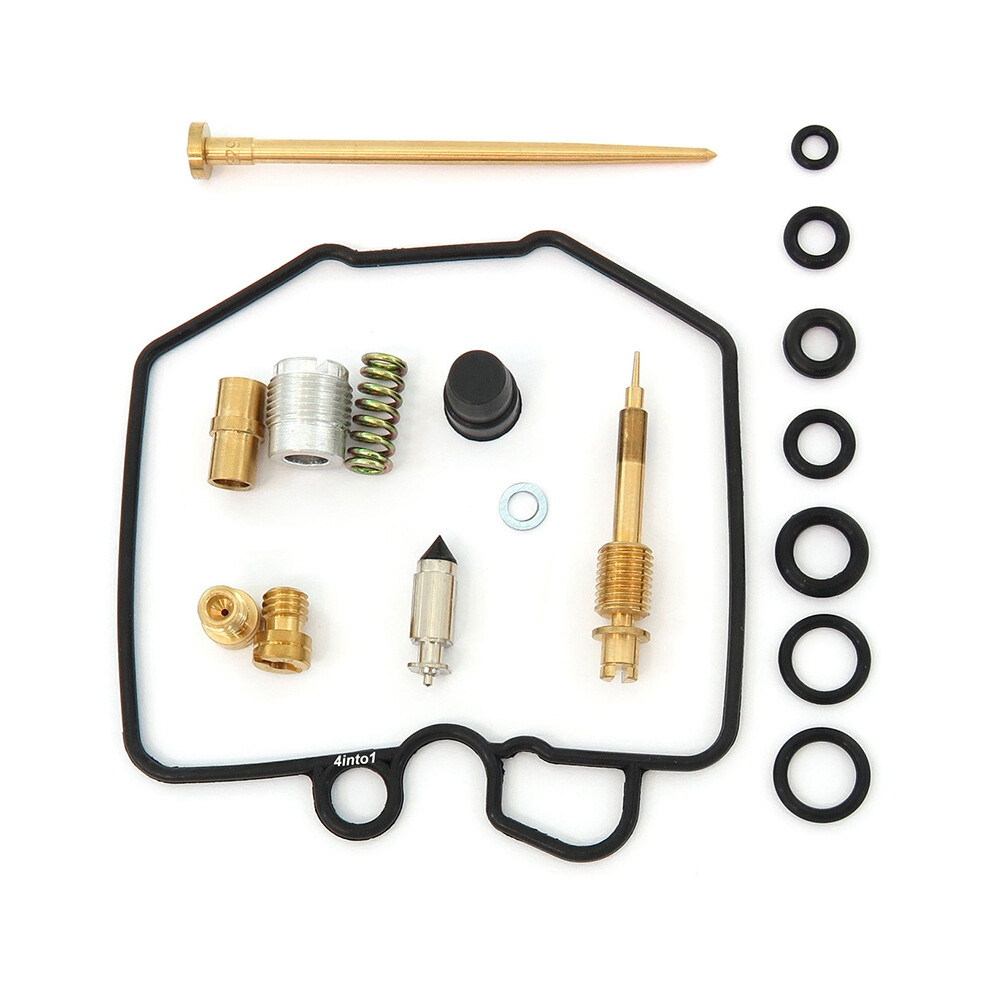 Carburetor Carb Rebuild Repair Kit For Honda Cm400 Cm400t Cm400c Cm400e 1980-1981 Gold/Black 4711680243231