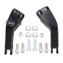 Passenger Foot Peg Mount Brackets Fit for Dyna Low Rider FXDF 2006-2017