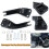 Passenger Foot Peg Mount Brackets Fit for  Dyna Low Rider FXDF 2006-2017 5