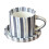 Ensemble de tasses à rayures en céramique de qualité-Bleu 1