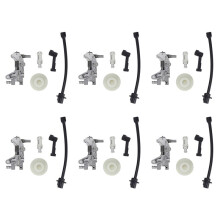 30Pcs Oil Pump Filter Pipe Hose Line Oil Nozzle Turbine Kit for 4500 5200 5800 45CC 52CC 58CC Chainsaw Spare