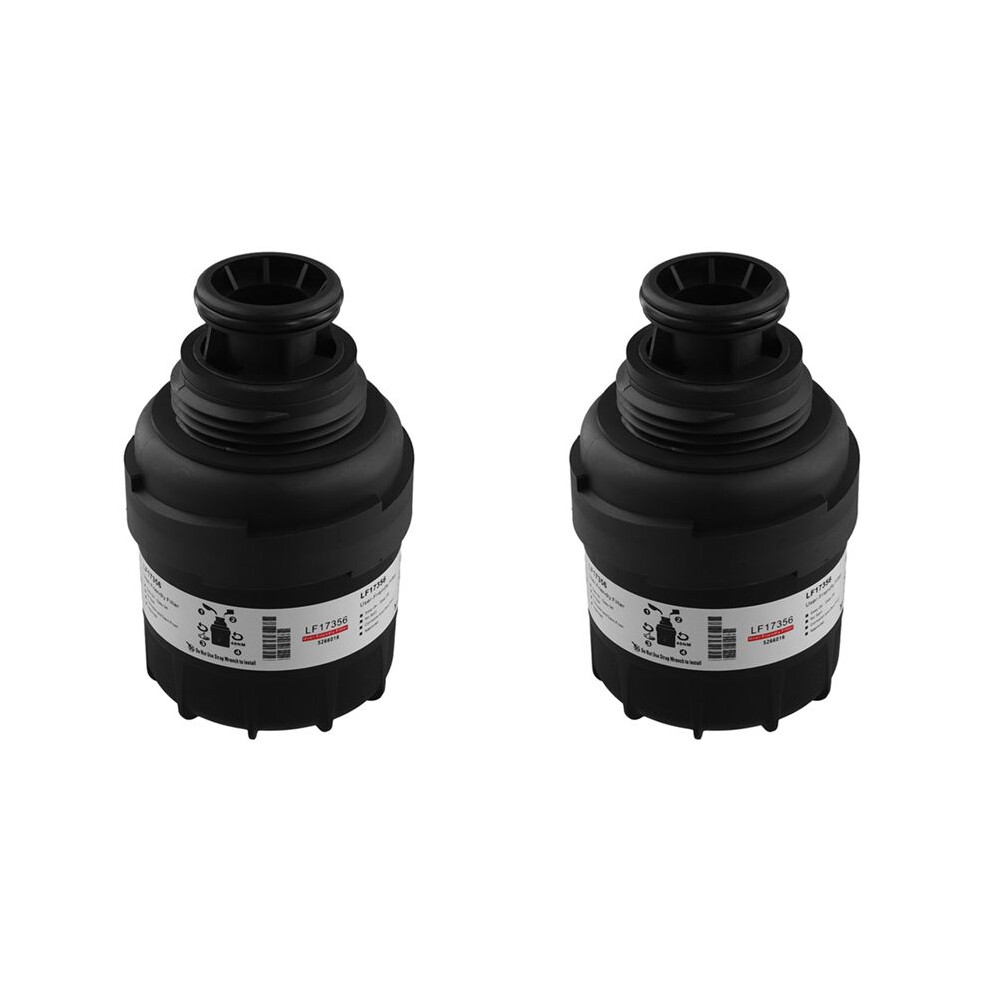 2X Lf17356 Oil Filter For Cummins 5266016 Isf 2.8L For Foton Tunland 4X4 Qsf 2.8L Engine Fuel Water Separation Filter 4712937897870