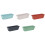 flower boxes: plastic, rectangular, 43x19x15cm, light green, drainage holes 2