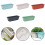 flower boxes: plastic, rectangular, 43x19x15cm, light green, drainage holes 5