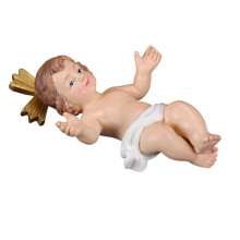 Kleine Krippenstatuen, Jesuskind, Christus in der Krippe,-2