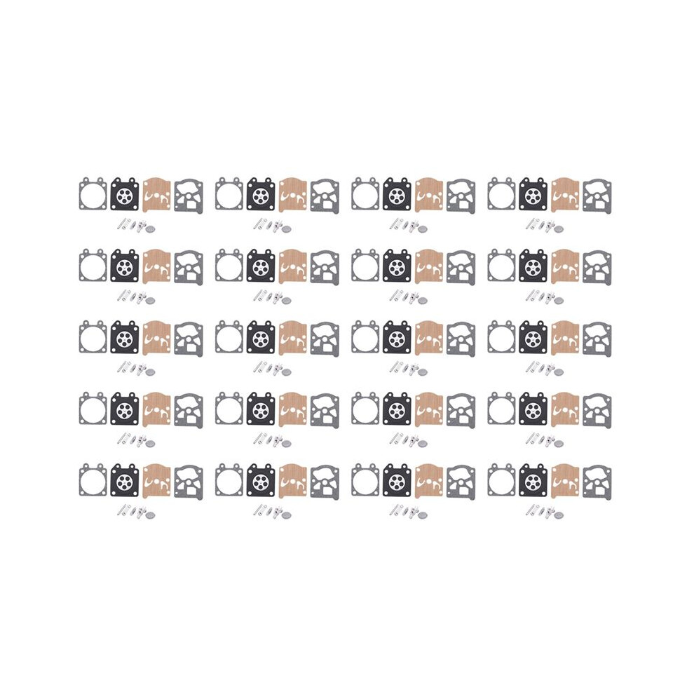20X Carburetor Diaphragm Kit For Stihl Ms170 Ms180 Ms210 Ms230 Ms250 Silver 6132295064925