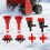 Schneefräsen-Komponentensatz aus hochfestem Kunststoff, 2