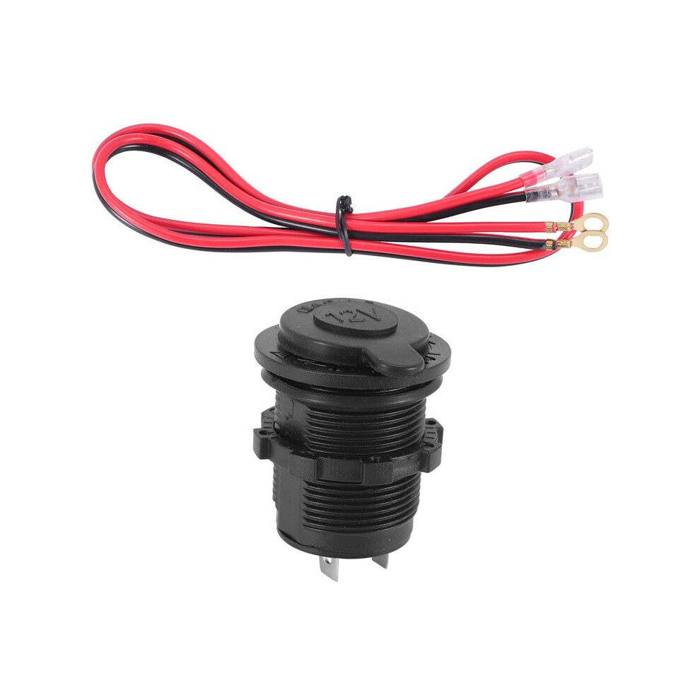 Car-Cigarette Lighter Socket, 12V Waterproof Lighter Socket Power Outlet Socket For Boat Motorcycle Truck Golf Atv Rv 4711294753584