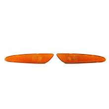 Left&Right Amber Side Light Bumper Turn Signal Lamps for - W211 E-Class 2003-06 2118200121