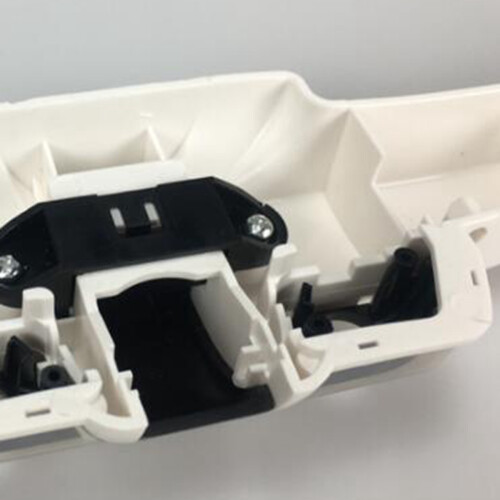 Front Light Cover Assembly for   S PRO Self-Balancing Scooter Front Trim Assembly Accessories, Front White 2