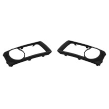 FOG LIGHT TRIM COVER BLACK SET 51117325725 + 51117325726 for - X6 E71 FROM 2012.04- 2014