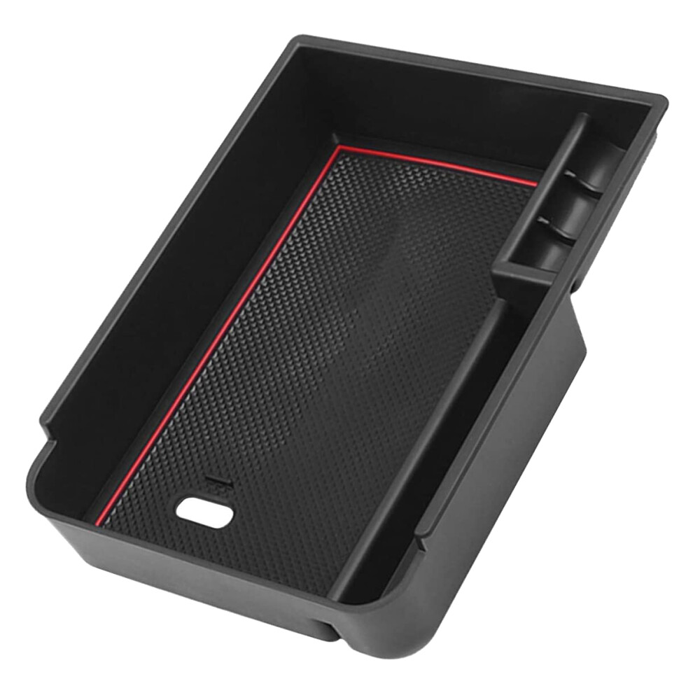 Car Central Console Armrest Storage Box Holder Interior Organizer Glove Tray For Nissan Sentra 2020 2021 2022 Red 6133381061774