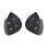Car Steering Wheel  Control Button Trim Cover for   E-Class W211 E320 E350 E550 2003-2006 Black 1