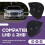 Car Steering Wheel  Control Button Trim Cover for   E-Class W211 E320 E350 E550 2003-2006 Black 8