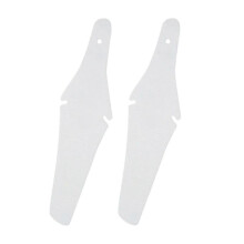 (White)2x Bicycle Mudguard Easy To Install Riding Replacement Part Biking Saver White