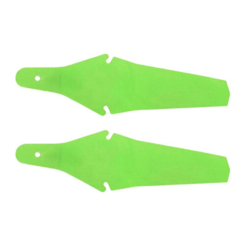 (Green)2x Bicycle Mudguard Easy To Install Riding Replacement Part Biking Saver White