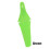 (Green)2x Bicycle Mudguard Easy To Install Riding Replacement Part Biking Saver White 3