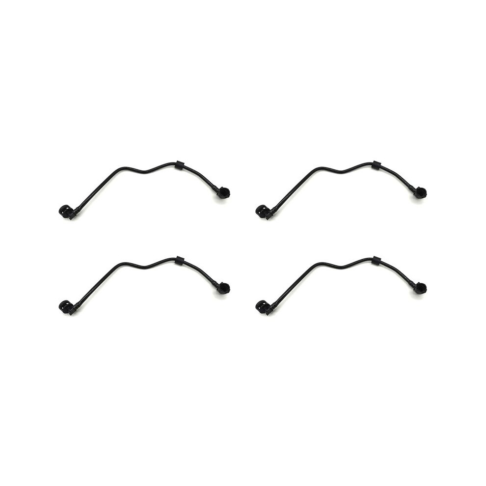 4X A2385019400 2385019400 Auxiliary Kettle Pipe For Mercedes Benz E 180 200 E 350 4Matic Coolant Radiator Hose Black 6131032334345