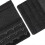 6 Pieces Women's Soft Comfortable Extenders Bra Strap 4 Hook 3 Row 4