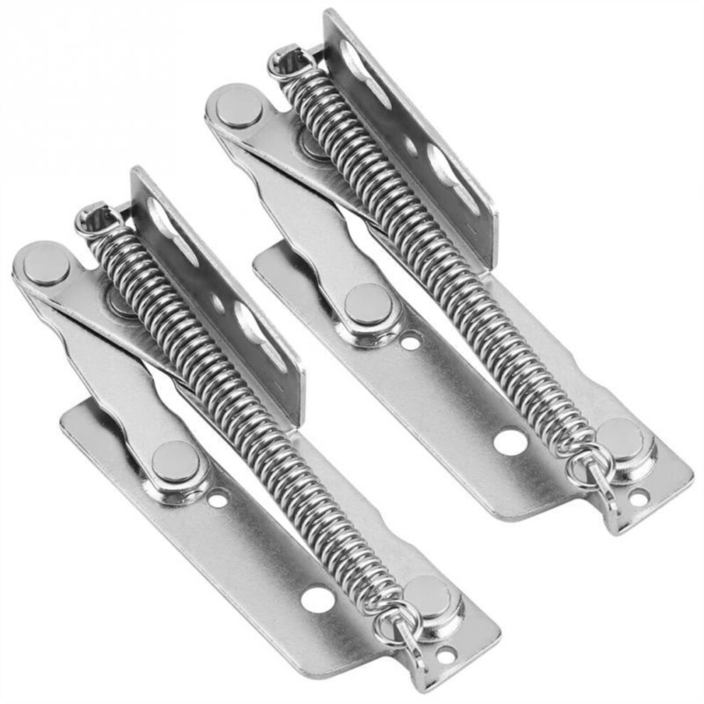 2 Pcs Steel Spring Door Hinge For Cabinets With Maximum Opening 80 Degrees 9189345679728
