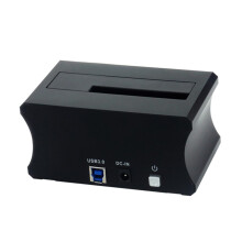 HDD Clone Docking Station for 2.5/3.5 Bay Data Transfer and Backup