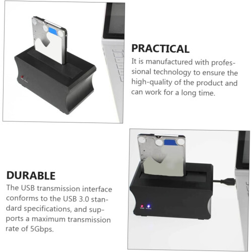 HDD Clone Docking Station for 2.5/3.5 Bay Data Transfer and Backup 1