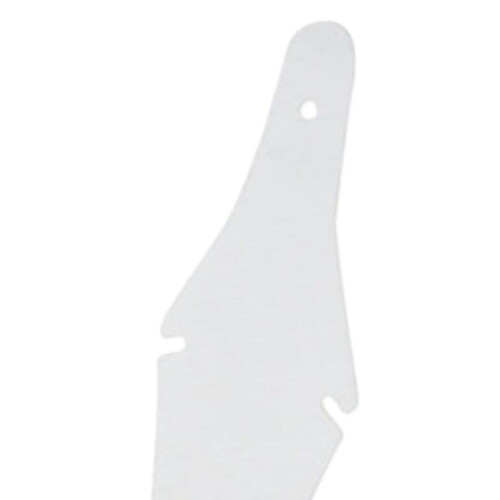 (White)2x Bicycle Mudguard Easy To Install Riding Replacement Part Biking Saver White 2
