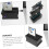 HDD Clone Docking Station for 2.5/3.5 Bay Data Transfer and Backup 4