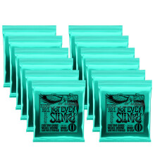 Lot/12 Not Even Slinky Electric Guitar Strings, Gauges 1256, P02626