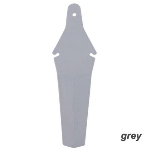 (Gray)2x Bicycle Mudguard Easy To Install Riding Replacement Part Biking Saver White 1