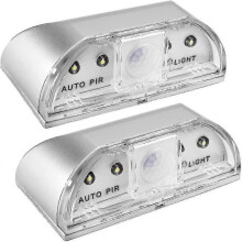 2 Pack Keyhole Light,4 Led Bulbs